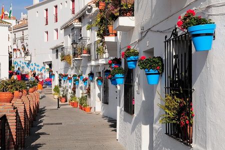 Mijas: Panoramic city tour in an electric Tuk Tuk