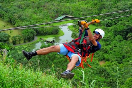 Rafting Balsa River level II - III + Canopy Tour & Organic Lunch From San José