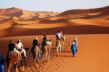 2 Days Private Journey in Fez Desert with Camel Trek 
