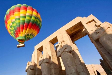 PRIVATE HOT AIR BALLOON IN LUXOR RIDE IN SMALL LUXURY GROUP FLIGHT up to 12