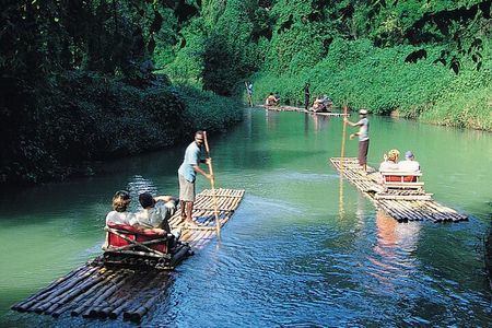 Martha Brae River Bamboo Rafting from Falmouth/Grand Palladium