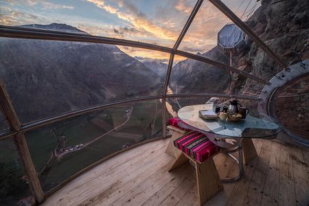 Overnight at Skylodge with Via Ferrata and Zip Line from Cusco
