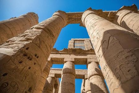 Tour of the East Bank. Luxor and karnak tempel