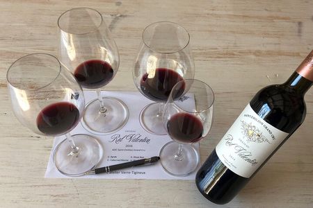 Verres-Tigineux workshop and tasting in Saint-Émilion