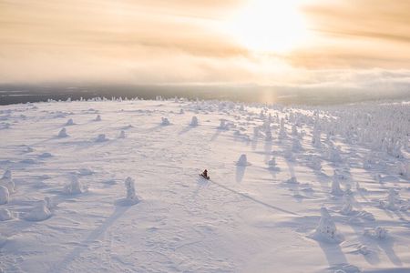 3-hour snowmobile adventure in Levi