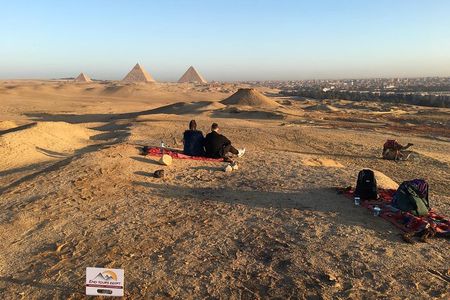 Unusual Desert Safari Tour Around Giza Pyramids During Sunset With Barbecue.