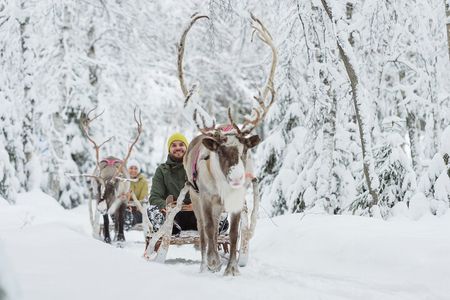 Winter Highlights by Minivan in Levi