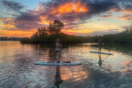 Sunrise Paddle Boarding