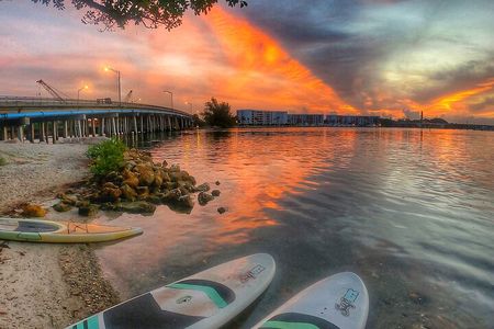 Sunrise Paddle Boarding