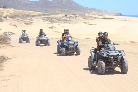 Los Cabos Beach & Desert Tour in Automatic Atv + Tequila Tasting