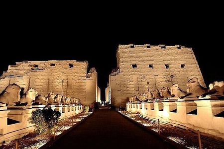 Sound & Light Show at Karnak Temple From Luxor