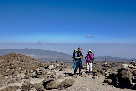 Mt. Kilimanjaro: Shira plateau to Cathedral point 3872m Day hike