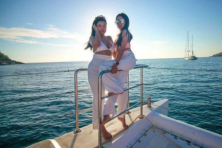 Sunset Cruise to Koh Hey in Phuket by Sailing Catamaran