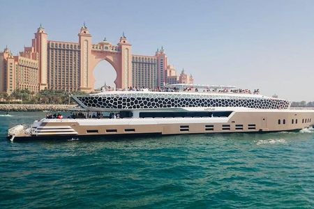 Luxury 7 Star Mega Yacht Dinner Cruise with International Buffet