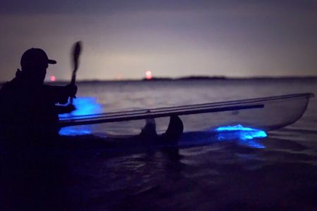 Florida Bioluminescence Clear Kayak tour/ Beacon 42 (Titusville)