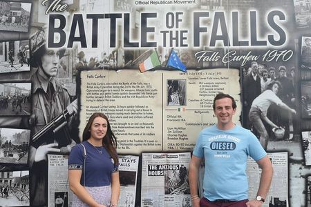 Belfast IRA Private Black Cab Murals, Graves, and Troubles Tour