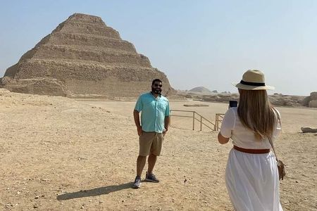 Inside Saqqara Pyramid Half Day Tour