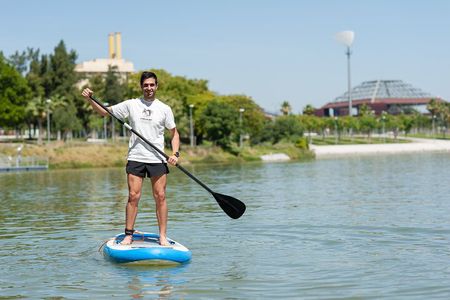 Guided paddle surf tours on the Guadalquivir