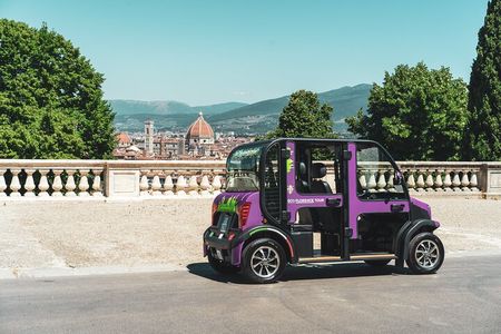 Private Tour Florence Electric Golf Cart