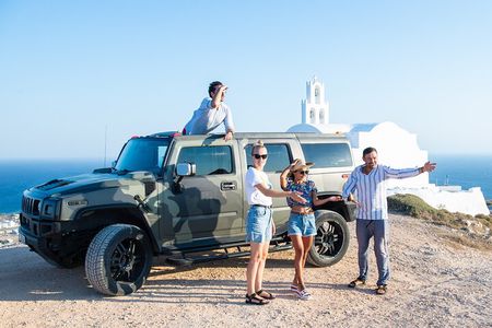 Santorini's Private HUMMER Adventures