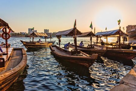 Dubai Traditional City Tour from Dubai with Abra Ride 