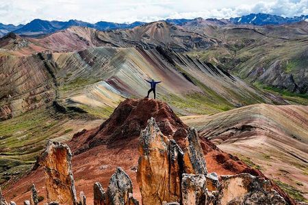 Small Group Full-day Rainbow Mountains of Palcoyo Trek from Cusco