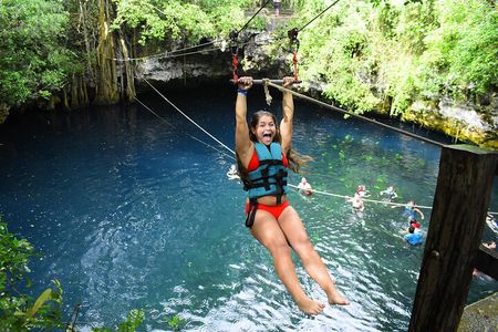 ATV, Ziplining & Cenote Tour, Transportation & Tequila Tasting