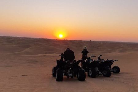 Sunset Quad Bike Safari With Camel Trek, Live Shows and Dinner