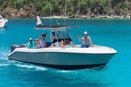 Private 6-Hour Island Hopping in US Virgin Islands - 500hp Hydro Sport