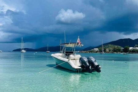 Private 6-Hour Island Hopping in US Virgin Islands - 500hp Hydro Sport