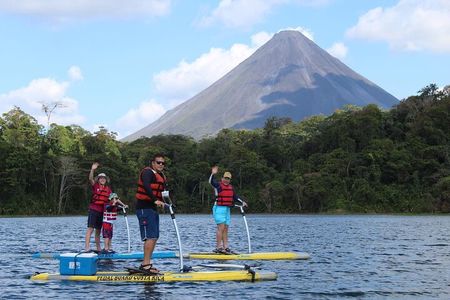 La Fortuna: Private Pedal Board at Lake Arenal - half day