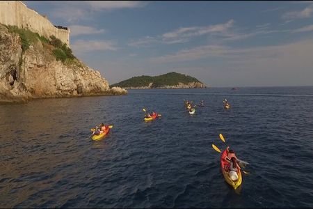 Dubrovnik: Sunset Kayaking & Snorkeling with water &wine