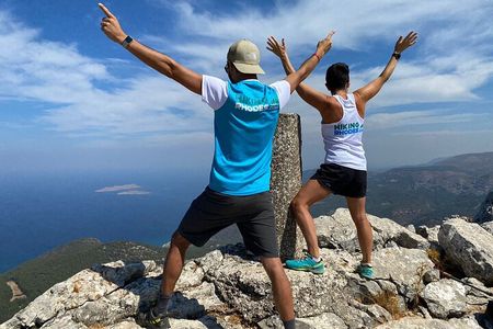 Small Group Hiking on Mount Akramitis in Rhodes