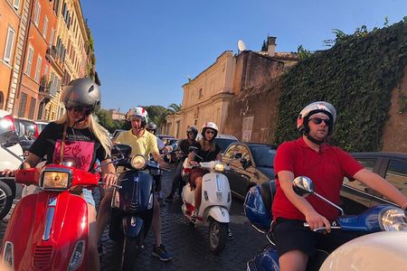 Vespa Self Drive Tour in Rome (Experience is a must!!)