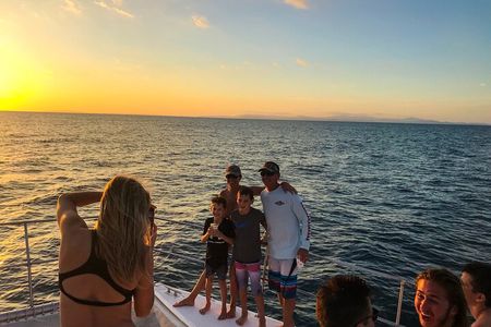Sealounge Catamaran Private Sunset Tour to Playa Fantasia