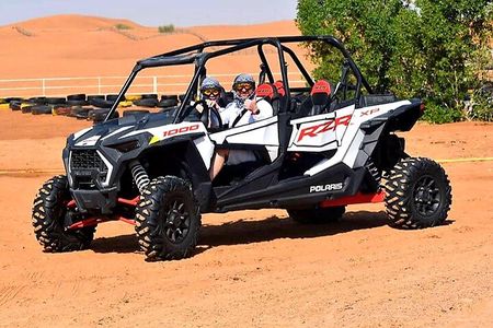 Buggy Ride Dubai & Dubai Desert Safari & Camel Ride with pickup