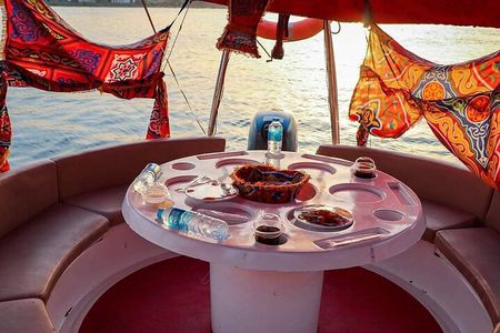 01 Hour Private Short Felucca Donut Boat Trip on The Nile in Cairo With Lunch