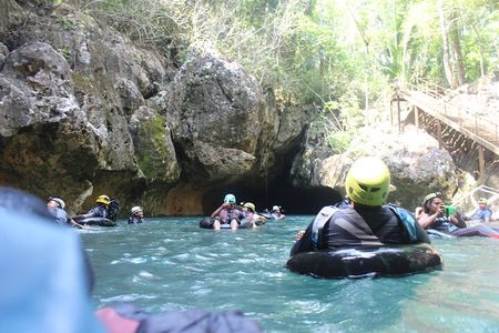 Cave tubing from San Ignacio