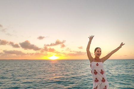 3 hour Glow Worm Sunset Cruise from Providenciales