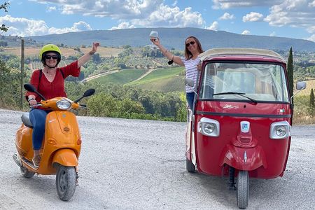  Tuscany Vespa & Wine Tour from Florence 