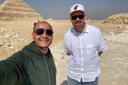 Private Day Tour Saqqara Pyramids, Memphis and Dahshur Pyramids