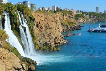 Half-Day Boat Tour to Antalya Waterfalls