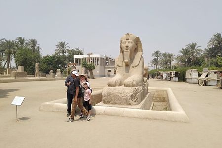 Dahshur Bent Pyramids , Sakkara Step Pyramids and Memphis Old City