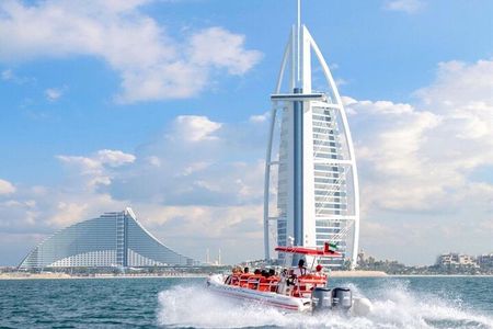 Dubai Speedboat Tour - Marina, Atlantis, Palm & Burj Al Arab
