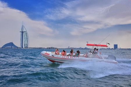 Dubai Speedboat Tour - Marina, Atlantis, Palm & Burj Al Arab