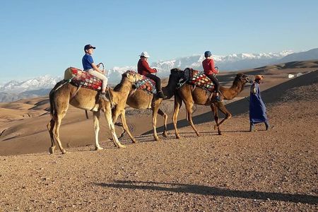  Agafay Desert & Sunset Camel Ride From Marrakech