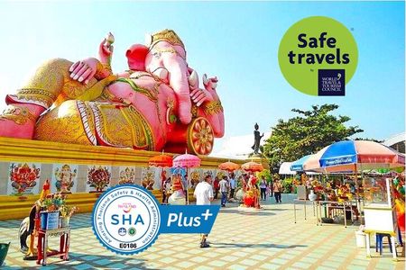 World's biggest Ganesha & Temple of Upside down BAT