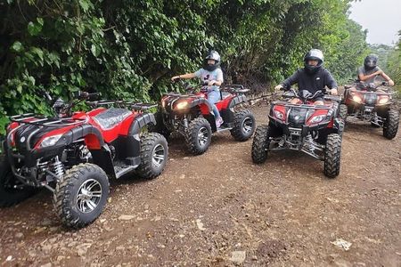 Guided ATV Tour Laguna Verde de Apaneca in El Salvador