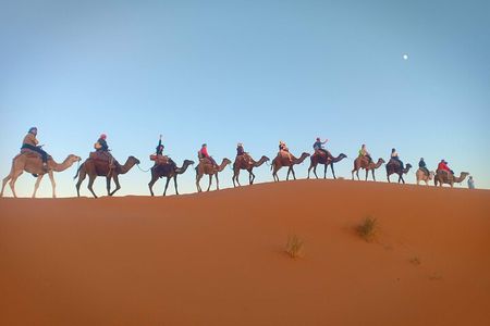  Marrakesh to Fez 3-Day with Overnight merzouga Desert Camping