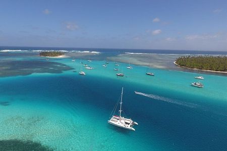 Catamaran in San Blas Islands